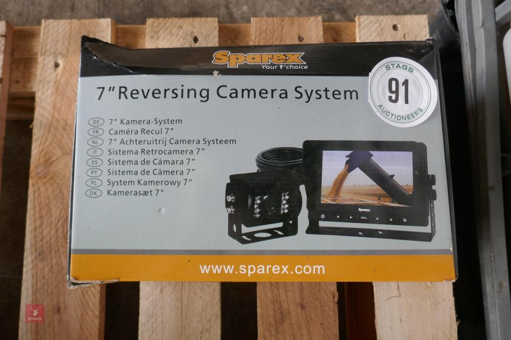 SPAREX 7" REVERSING CAMERA SYSTEM