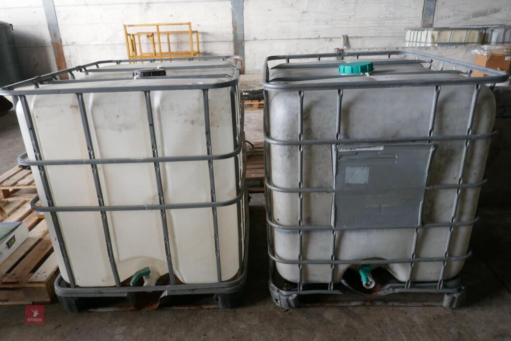 2 X IBC TANKS