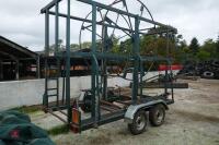 1995 STEVE VICK TWIN AXLE REELER TRAILER - 4