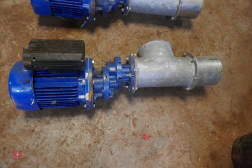 3 PHASE CENTRELESS AUGUR MOTOR+ GEARBOX