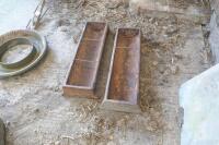 2 CAST TROUGHS - 3