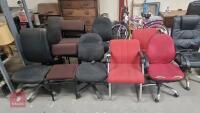 LARGE QTY OF OFFICE CHAIRS - 2