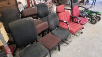 LARGE QTY OF OFFICE CHAIRS - 3