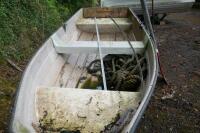 9.5' DINGY BOAT C/W TRANSPORT TRAILER - 3