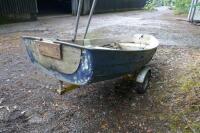 9.5' DINGY BOAT C/W TRANSPORT TRAILER - 5