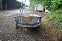 9.5' DINGY BOAT C/W TRANSPORT TRAILER - 6