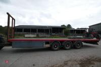 TRI-AXLE 31' 6" FLATBED SLOPER TRAILER - 2