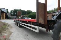 TRI-AXLE 31' 6" FLATBED SLOPER TRAILER - 4