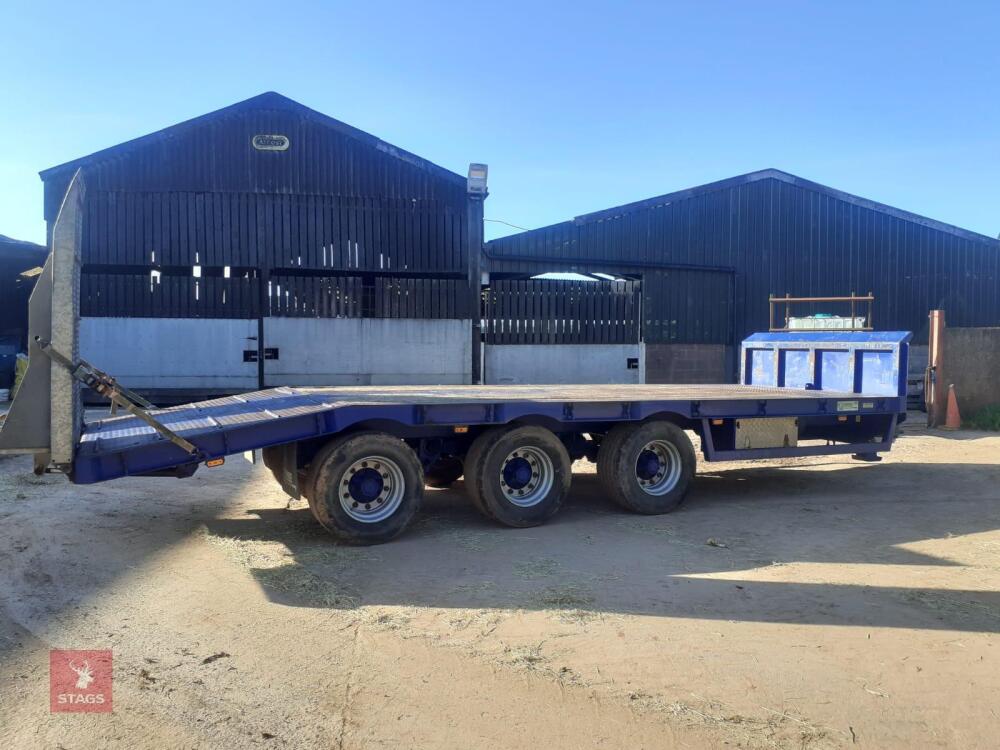 2015 26FT STAINES LOW LOADER TRAILER