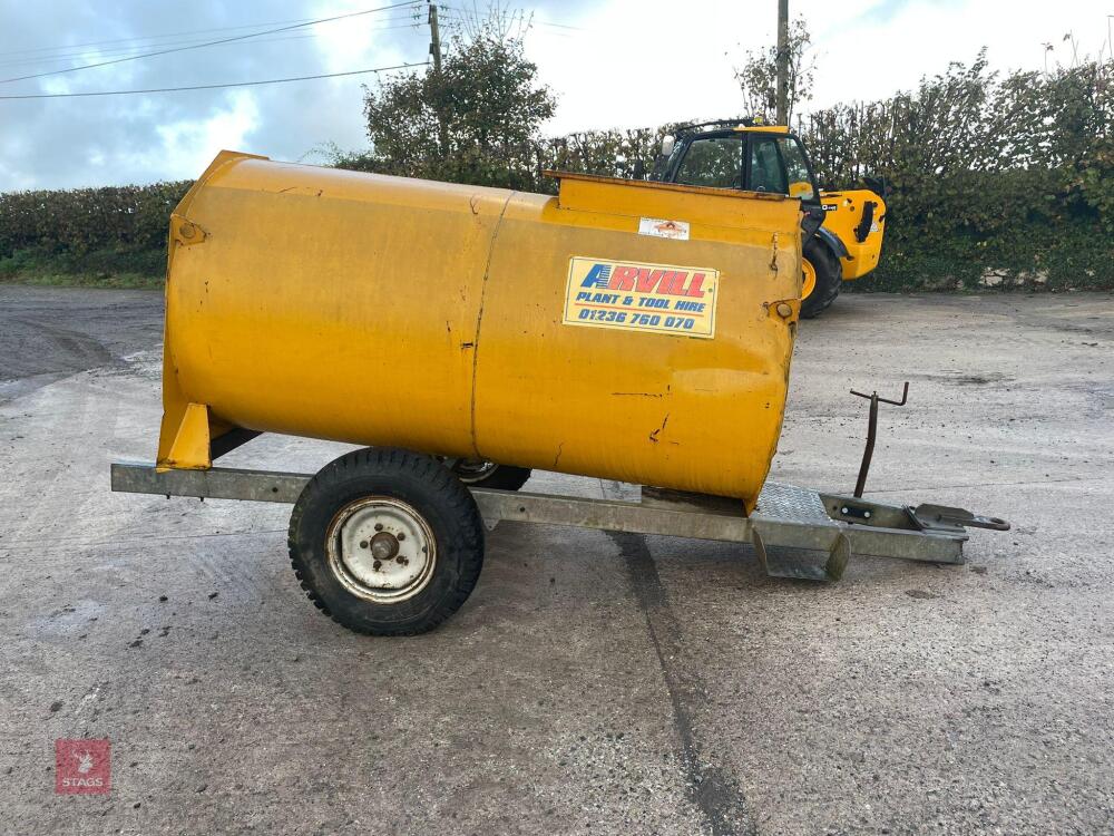 MAIN 2000L TOWED OFF ROAD DIESEL BOWSER