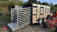 IFOR WILLIAMS 12FT LIVESTOCK TRAILER - 2