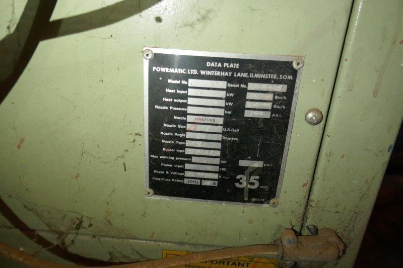 POWERMATIC 240V SINGLE PHASE HEATER