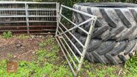 6' 8" GALVANISED FIELD GATE - 2