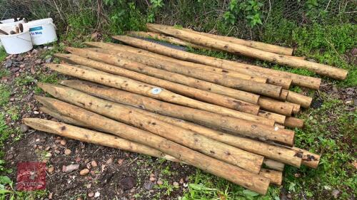 29 WOODEN STAKES