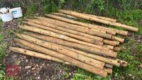 29 WOODEN STAKES