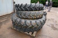 FULL SET OF ROW CROP WHEELS - 4