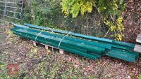 PALLET OF FENCING UPRIGHTS (METAL)