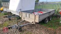 BUFFALO 12' X 6' FLATBED TRAILER