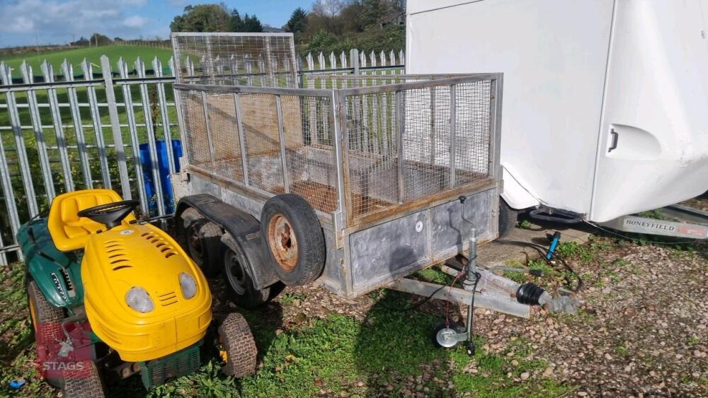 8' x 4' 6" CAGED SIDE TRAILER