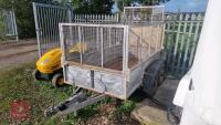 8' x 4' 6" CAGED SIDE TRAILER - 3