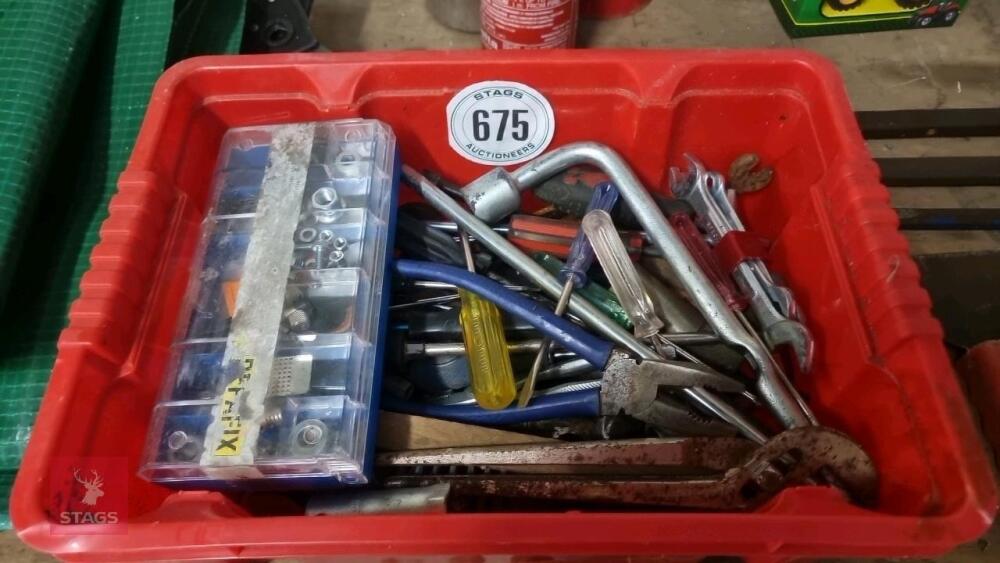 BOX OF TOOLS