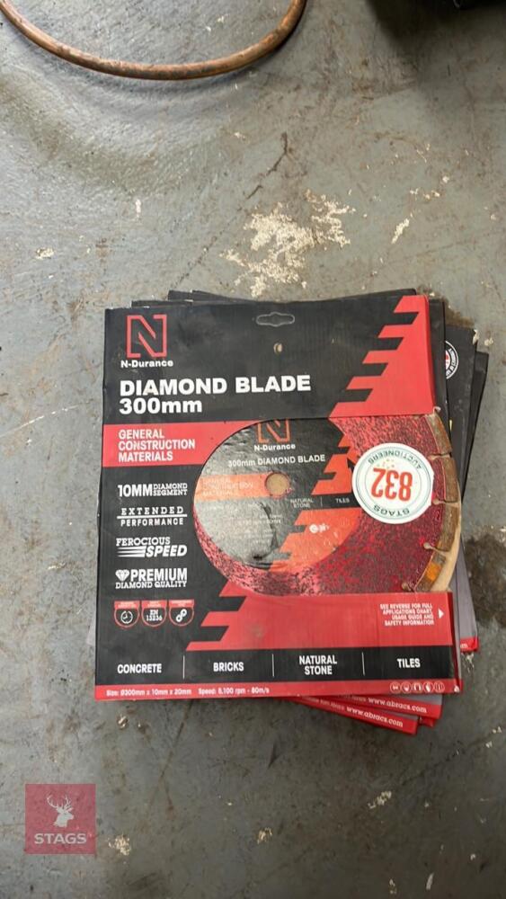 6 X DIAMOND BLADE