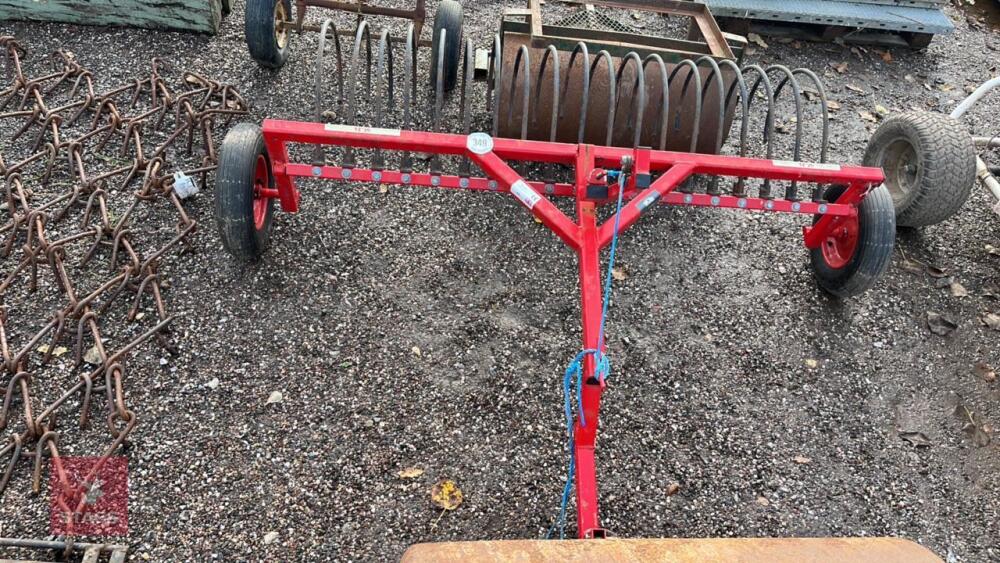 COMPACT TRACTOR GRASS RAKE