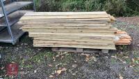 PALLET OF FEATHER EDGE TIMBER