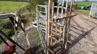 2 X 8' CATTLE HURDLES & FRONT GATE - 3