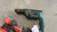 BOSCH 240 DRILL & B&D SANDER - 4