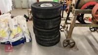 4 X FORD RANGER ALL TERAIN WHEELS& TYRES