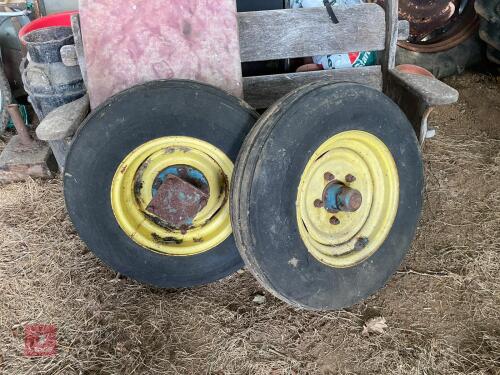 WHEEL WITH BRACKETS 7.50 X 16