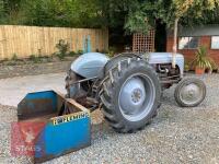 FERGUSON TEF WITH FLEMING LINK BOX 2WD TRACTOR