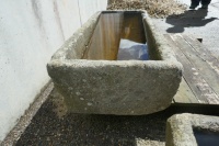 1 OBLONG STONE TROUGH - 5