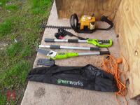 HEDGING TOOLS CHAINSAW AND HEDGE TRIMMER - 4