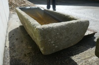 1 OBLONG STONE TROUGH - 6