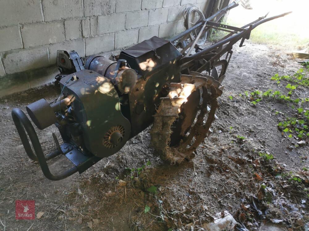 TRUSTY TRACTOR WITH PLOUGH