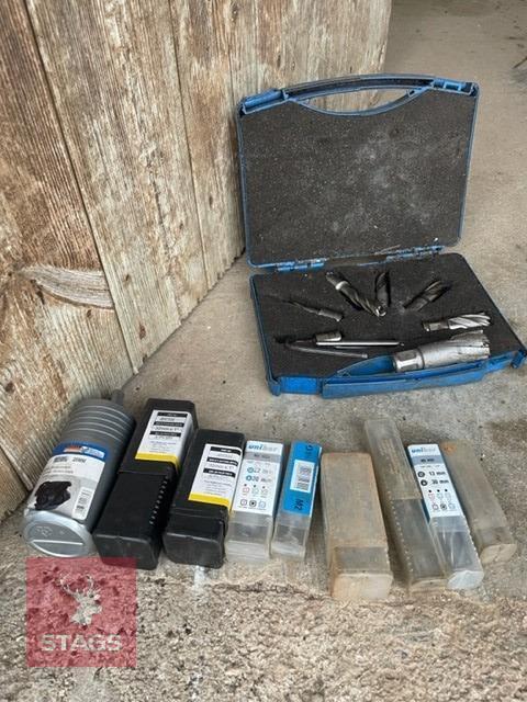 UNIBOR DRILL BITS *LOT WITHDRAWN DUE TO UNFORSEEN CIRCUMSTANCES*