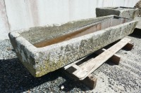 1 OBLONG STONE TROUGH - 2