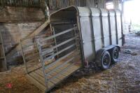 IFOR WILLIAMS 10FT LIVESTOCK TRAILER - 16