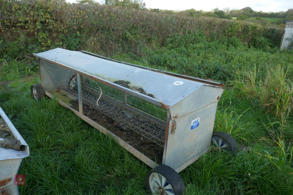 IAE MOBILE 8' SHEEP HAY FEEDER