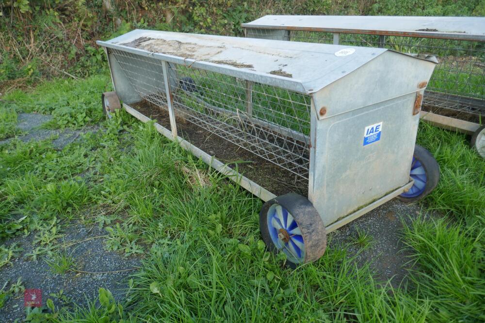 IAE MOBILE 8' SHEEP HAY FEEDER