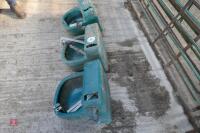 3 x JFC PLASTIC TROUGHS - 3