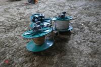 3 X WIRE REELS - 4