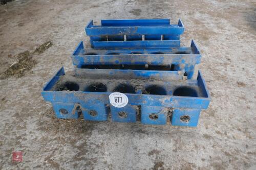 3 X 5 TEAT LAMB FEEDERS