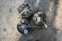 3 X ELECTRIC WIRE REELS - 5