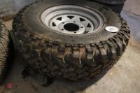 BRAND NEW LANDROVER WHEEL AND TYRE - 2