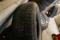 2 TYRES 265/65 R17 BRIDGESTONE H/T - 3