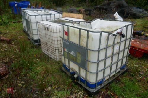 4 IBC TANKS