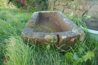 2 X STONE PLANTERS/ TROUGHS - 8